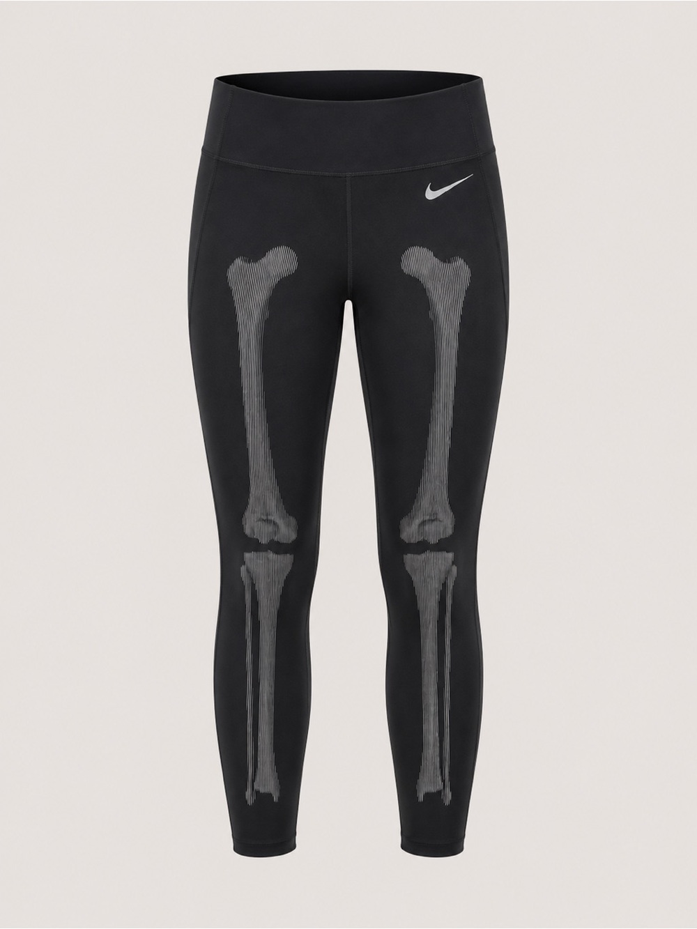 NikeLab NRG Skeleton Reflective Tights Black Size M Nike Running Leggings RARE